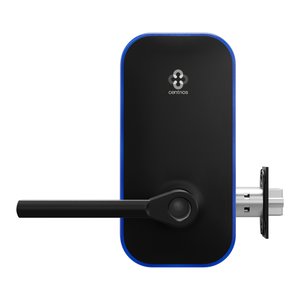 Centrios CEB100-TB-BSP-LC-CE234S-497 Cylindrical Lock, Less Cylinder, Taylor Bay Lever, 2 3/4" Backset, Black Suede