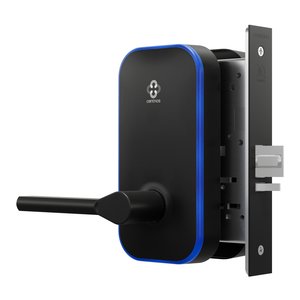 Centrios CEM102-TB-BSP Mortise Lock, Taylor Bay Lever, Black Suede