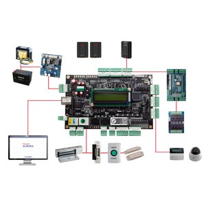 Keyscan KC2A Two-Reader Access Control Unit, 2-Doors, Onboard LCD Screen Display
