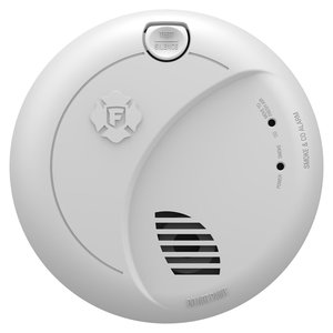 First Alert 1046791 Hardwire Smoke and CO Alarm with Voice Alert, 10-Year Battery Backup