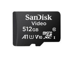 Bosch MSD-V512G Surveillance MicroSD Card, 512GB, Black