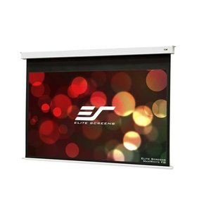 Elite Screens EB110HW3-E12 Evanesce B Series 110" Electric Motorized In-Ceiling Projector Screen, MaxWhite Fiberglass