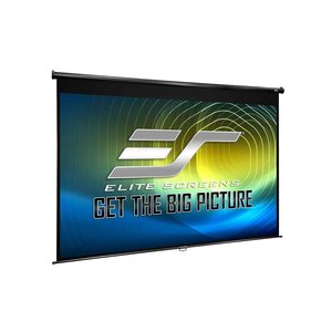 Elite Screens M100XWH-E24 100" Manual Series Projection Screen, 16:9, CineWhite