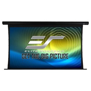 Elite Screens STT150U2HD5-E6 Starling Tab-Tension 2 CineGrey 5D 150" 16:9 Motorized ALR Electric Projector Screen, Black