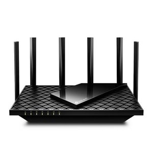 TP-Link Archer AXE75 AXE5400 Tri-Band Wi-Fi 6E Router, Black
