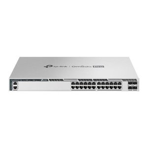 TP‑Link S6500‑24MPP4Y Omada Series Pro Switch L3 Multigig PoE++ 2.5G, 24‑Ports, 4x25G SFP28, Stackable, 1440W PoE