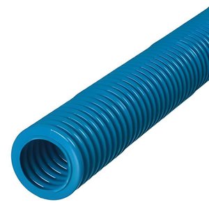ABB DG4X1C-5600 Riser-Gard Fiber Optic Corrugated Conduit with Pull Tape, 1-1/4", Outer Diameter 1.67", Inner Diameter 1.31", Wall Thickness 0.080", Length 5,600', Material PVC, Orange
