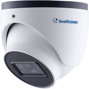 GeoVision GV-GEB49001TB 4MP Super Low Lux WDR Pro IR Eyeball Dome IP Camera, 28mm Fixed Lens