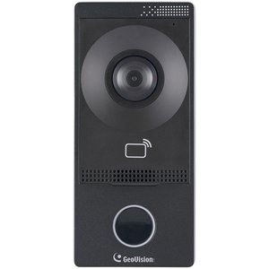 GeoVision GV-IS1320 2MP H.265 IP Video Intercom Controller with Built-In 13.56MHz Reader and IR, White
