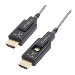 Hall CHD-JAV4K-DE100 4K Javelin Active Plenum HDMI Cable with Detachable Ends