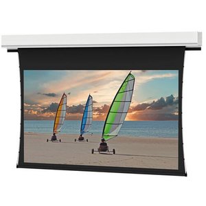 Da-Lite 70072 Tensioned Advantage Series Ceiling Recessed Electric Screen, 57.5" x 92" with HD Progressive 1.1 Contrast Surface, Standard 120V Motor, 109"