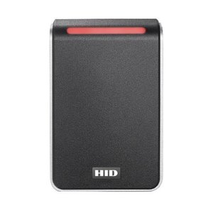 HID 40NKS-01-0275RY Signo 40 Contactless Smartcard Reader, Pigtail, Black / Silver