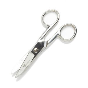 Fluke 44500000 Electrician's Snips, Serrated Blade, Forged Steel