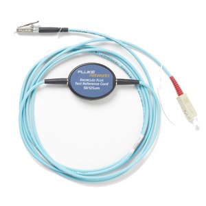 Fluke MRC-50-EFC-SCLC-M Multimode Fiber Optic Cable, 2m, Silver Coated Copper