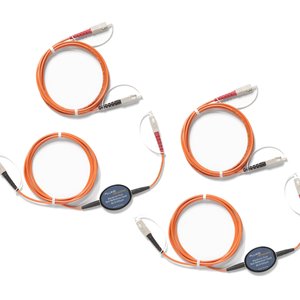 Fluke MRC-625EFC-SCSCKIT Multimode Encircled Flux Test Reference Cord Kit, 62.5 µm, SC Connectors