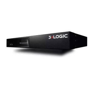 3xLOGIC NVR-1U-16CH-POE-WIN-14TB VIGIL Series 1U 16-Channel PoE NVR with Windows OS, 14TB Storage