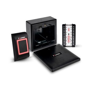 3xLOGIC S-DOOR-KIT-SQ-O EIDC+ Single Door Add Kit with Reader, Preconfigured for OSDP