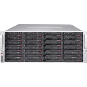 Inaxsys 4U-IPS-368T-RAID5-HSDS 4U Rackmount Hot-Swappable Drive IP Server with RAID5 and Redundant PSU, Windows 10 Professional, 368TB
