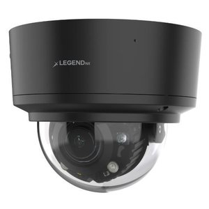 Inaxsys LGNXDO5IRWAB 5.1 MP Auto Focus Black Dome IP Camera with Starlight Technology