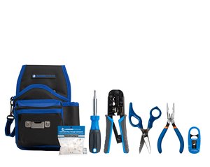 Jonard Tools TK-145 Telecom RJ45 Belt 12-Pocket Pouch Tool Kit