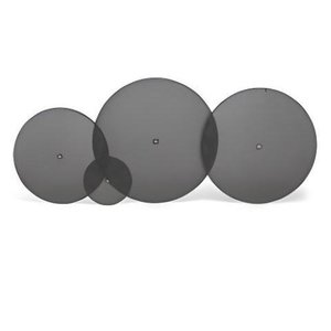 JBL Professional JBL-MTC-445BG Control 445 Series Round Magnetic Speaker Grille 6-Pack, Black