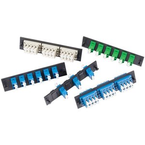 OCC 6124QLC50V Adapter Plate Assembly, QLCX6, 24 Ports, OM5, Orange