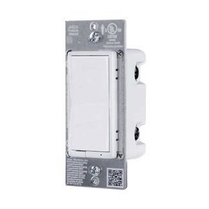 Jasco 43113 ZigBee 3.0 In-Wall Paddle Dimmer, No Energy Monitoring