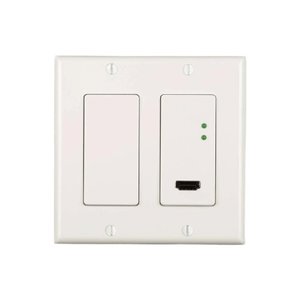 Just Add Power UL-707WP2-WH Ultra Series 4K Thin Wallplate Encoder, White