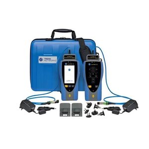 TREND Networks R163010 LanTEK IV-S Series 500MHz Copper and Fiber Cable Certifier with PL/CH Adapters