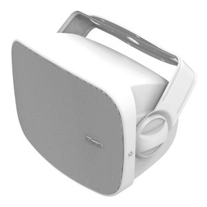 Klipsch RSM-400-T WHITE Full-Range 4” Indoor / Outdoor Residential Surface Mount Loudspeaker, Titanium, White