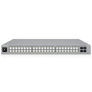 Ubiquiti ECS-48S-PoE Enterprise Campus 48-Port PoE+++ Switch with Stacking Support and High-Capacity, Layer 3 Etherlighting