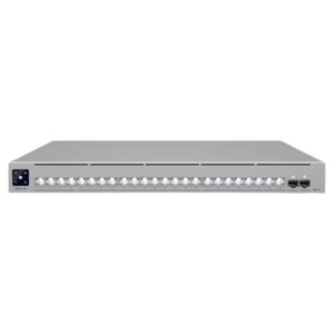Ubiquiti USW-Pro-XG-24 24-Port Layer 3 Etherlighting PoE+++ Switch, 720W