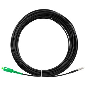 Lynn Electronics S-SABSA1-NKHI3-025F SC/APC Simplex Fiber Optic Jumper, 25'