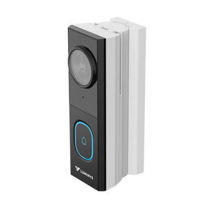 Luminys DW401-CW01 4MP Wired Video Doorbell Kit, IR 10.1m (33'), Built-In Microphone and Speaker
