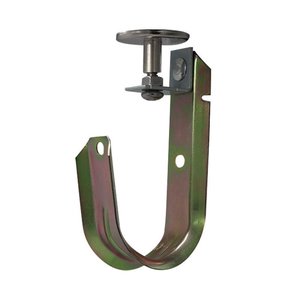 Mag Daddy JH21MT-100 Magnetic J-Hook Top Mount, 1-5/16", 100-Pack, Silver