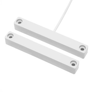Magnasphere MSS-88SL-B MSS Series 4" Surface Mount Magnetic Door Contact with 12" Leads, Brown