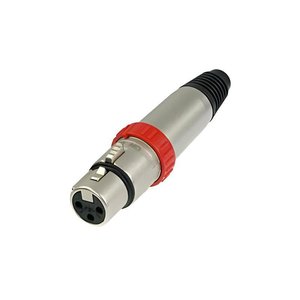 Neutrik NC3FXS 3-Pole Female Cable Connector, Nickel