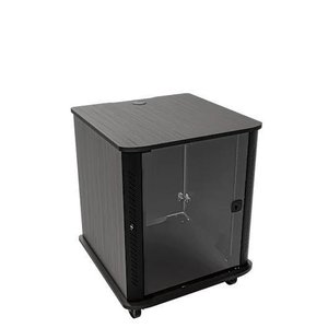 Middle Atlantic RFR-1628A3 RFR Series Reference Furniture Rack, 16U RMS, Asian Night
