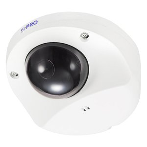 i-PRO WV-S32402-F2LG 4MP Indoor Compact Dome IP Camera with AI Engine, Built-in IR-LED 33' (10m), 2.4mm Lens