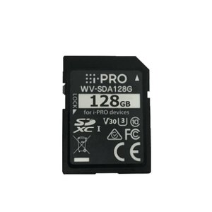 i-PRO WV-SDA128G i-PRO SD Memory Card, 128GB