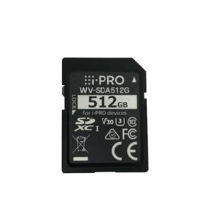 i-PRO WV-SDA512G i-PRO SD Memory Card, 512GB