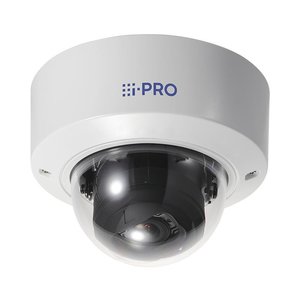 i-PRO WV-X22300-V3L X-Series 2MP Indoor Dome IP Camera with AI Engine, Vandal Resistant, 3.1x Motorized Zoom, 2.9-9mm Lens