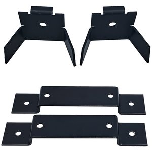 Protech 30621501 2-Wall Fixing Brackets for Single Face Towers, Solaris / Portalis 8.2' and 10' (1-Per Tower)