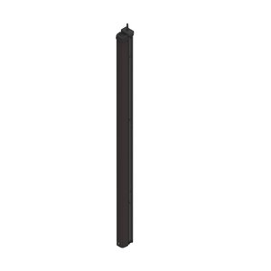 Protech 30704313-D MAXIRIS Infrared Barrier, 8.2' Range, Single Face Receiver, 8-Cells, 24/48VDC, Heater, Anti-Climbing Cap and Integrated Ditek Surge Protector