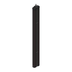 Protech 30742208C MIRIS Infrared Barrier, Double Face 8 Cells, 24-48VDC, includes Heater and Integrated Anti-Climbing Cap, 6.5'