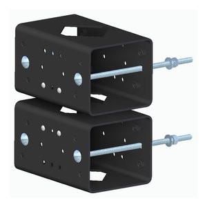 Protech PH-4-Biris BIRIS II Pole Mount, 1.5-4.5"D, 2-Set
