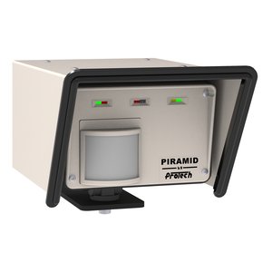 Protech SDI-77XL-MIL-H PIRAMID Series Outdoor Dual Technology Motion Detector, MIL-Spec, Broad Angle 90' x 50', Lens H, 12/24 VDC