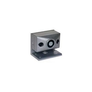 Potter DH24120GPC1 DH Series Electromagnetic Fire Door Handle, 24/120V, Ground Mount, 1 Coil, Powdercoated, Chrome