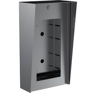 Pedestal Pro 1018HOU-AIPH-01-304 Portrait Stainless Housing fits 2N IP Style, 10x18''