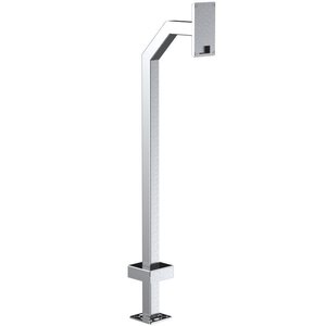 Pedestal Pro 22PE1-AIPH-07-304 48" Steel Gooseneck Pedestal for Aiphone IX-DV, Brushed Stainless Steel